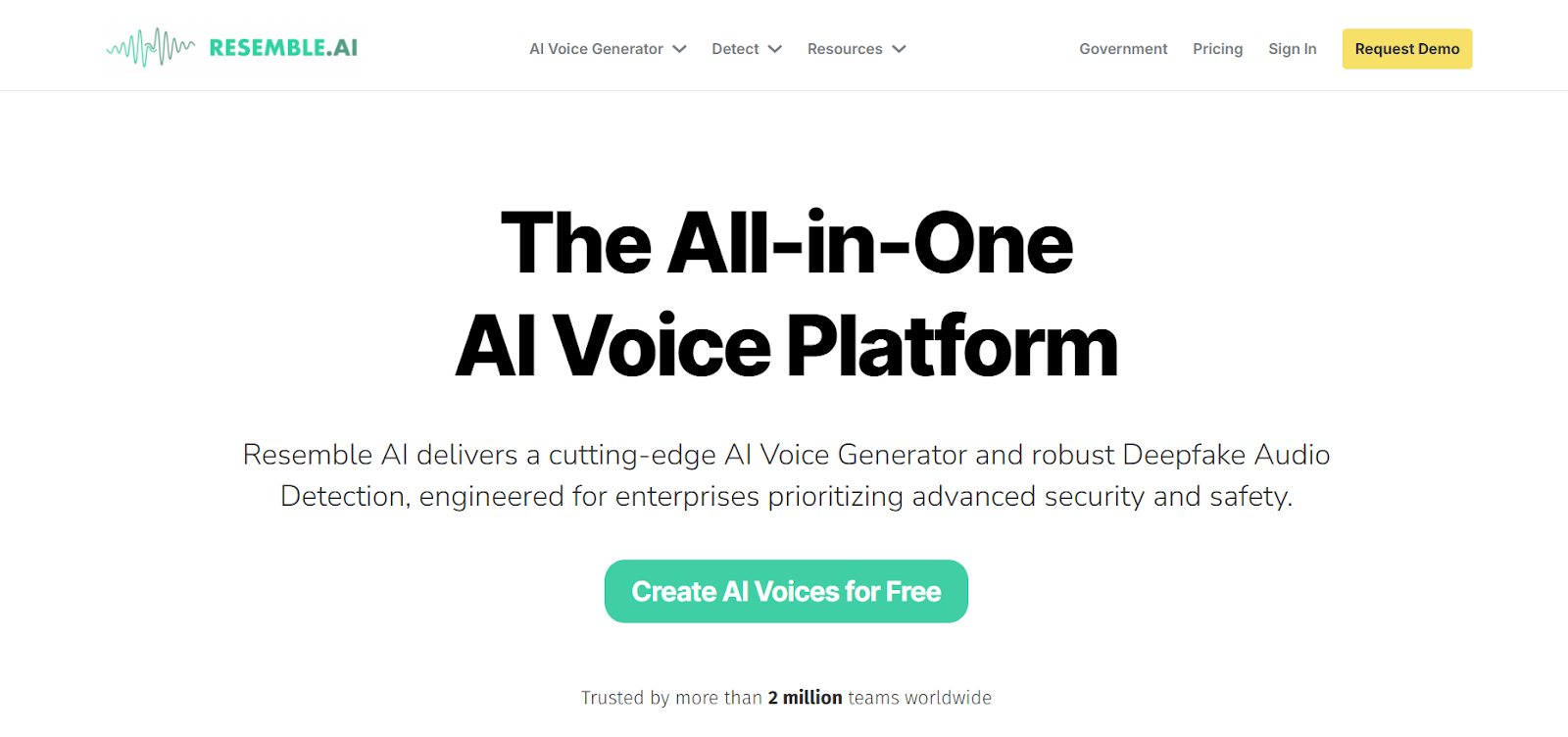 resemble ai voice generator