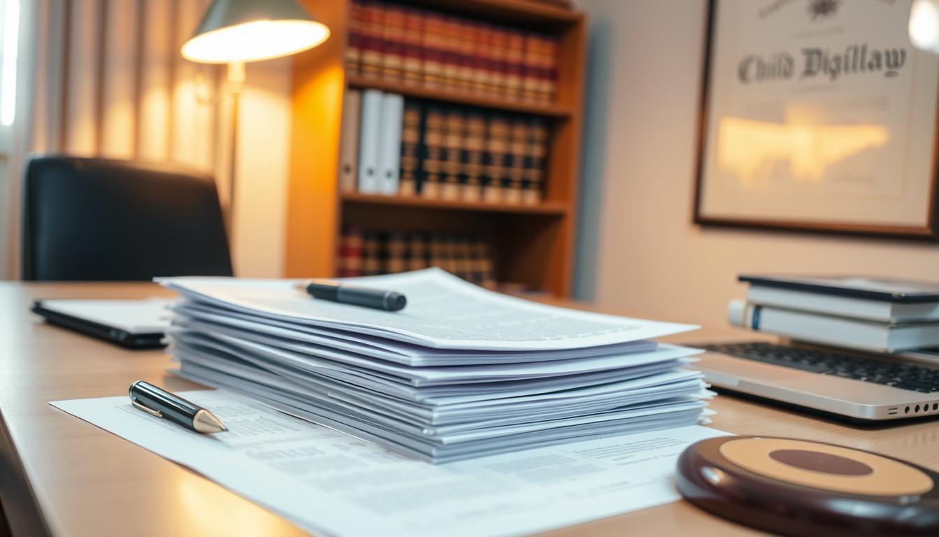 child custody lawyer documentation