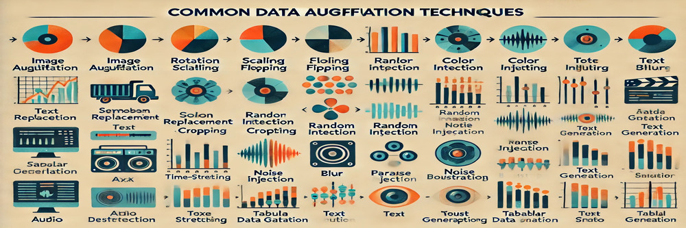 Common Data Augmentation Techniques in Machine Learning.