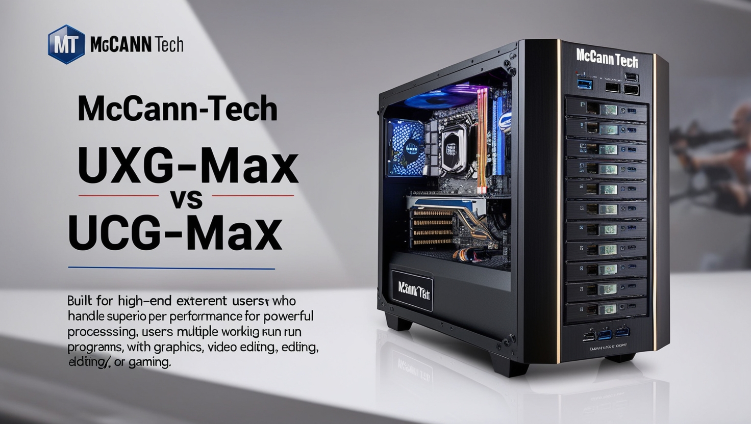 mccann tech uxg-max versus ucg-max​