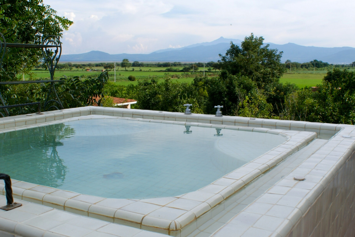 outdoor pool in Hacienda Las Colinas