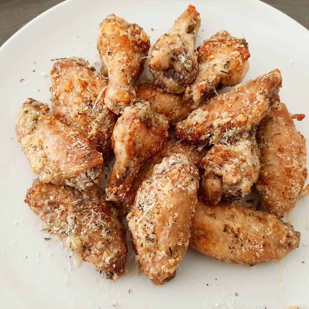 Garlic Parmesan Chicken Wings