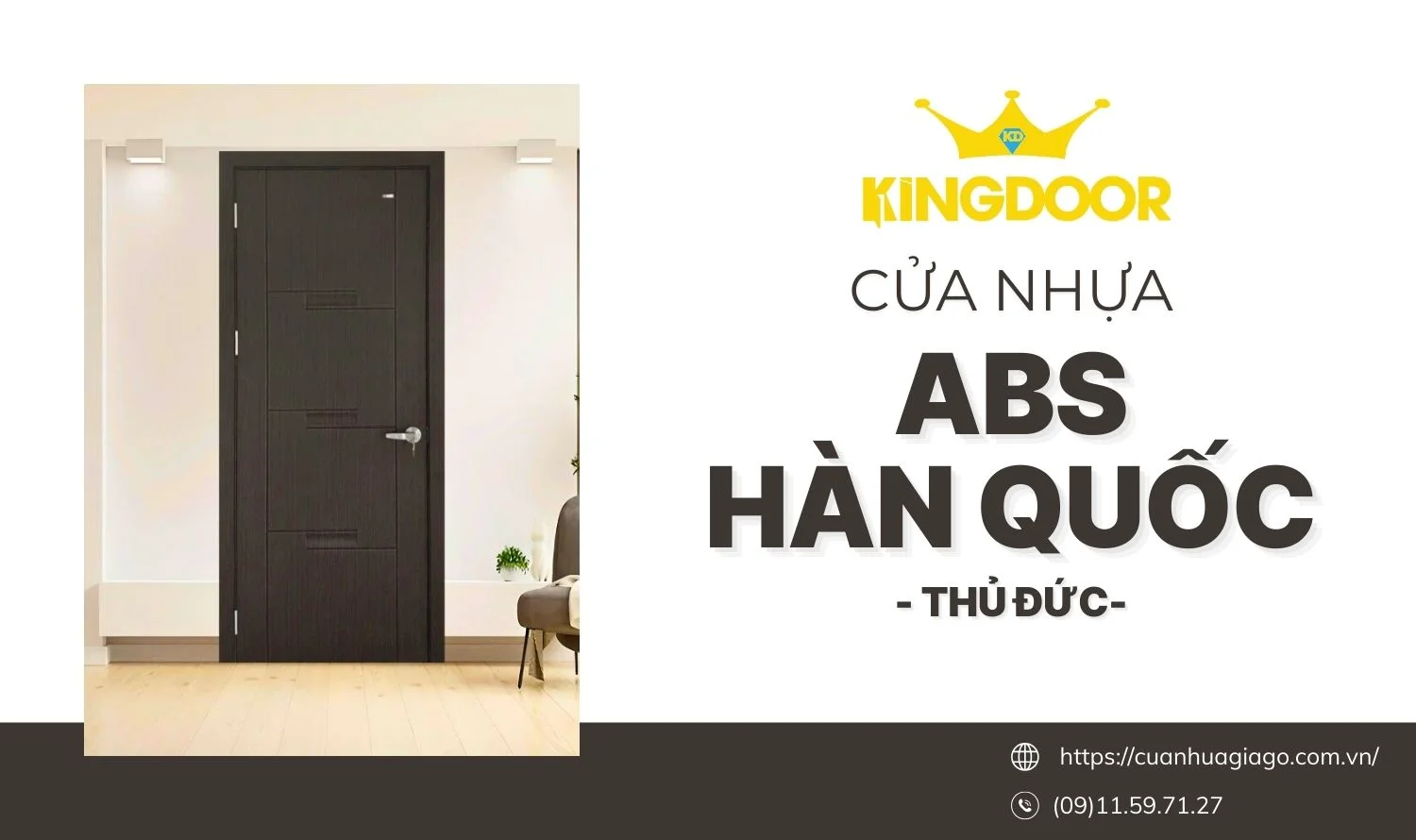 Cửa Nhựa ABS Hàn Quốc Tại Thủ Đức - Bền Đẹp, Chống Nước