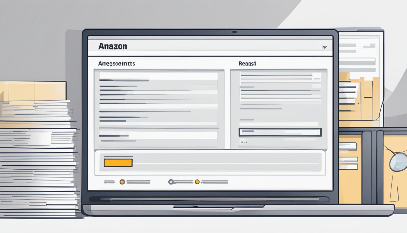 A computer screen displaying Amazon's ungating requirements, with a checklist of necessary documents and a successful approval notification