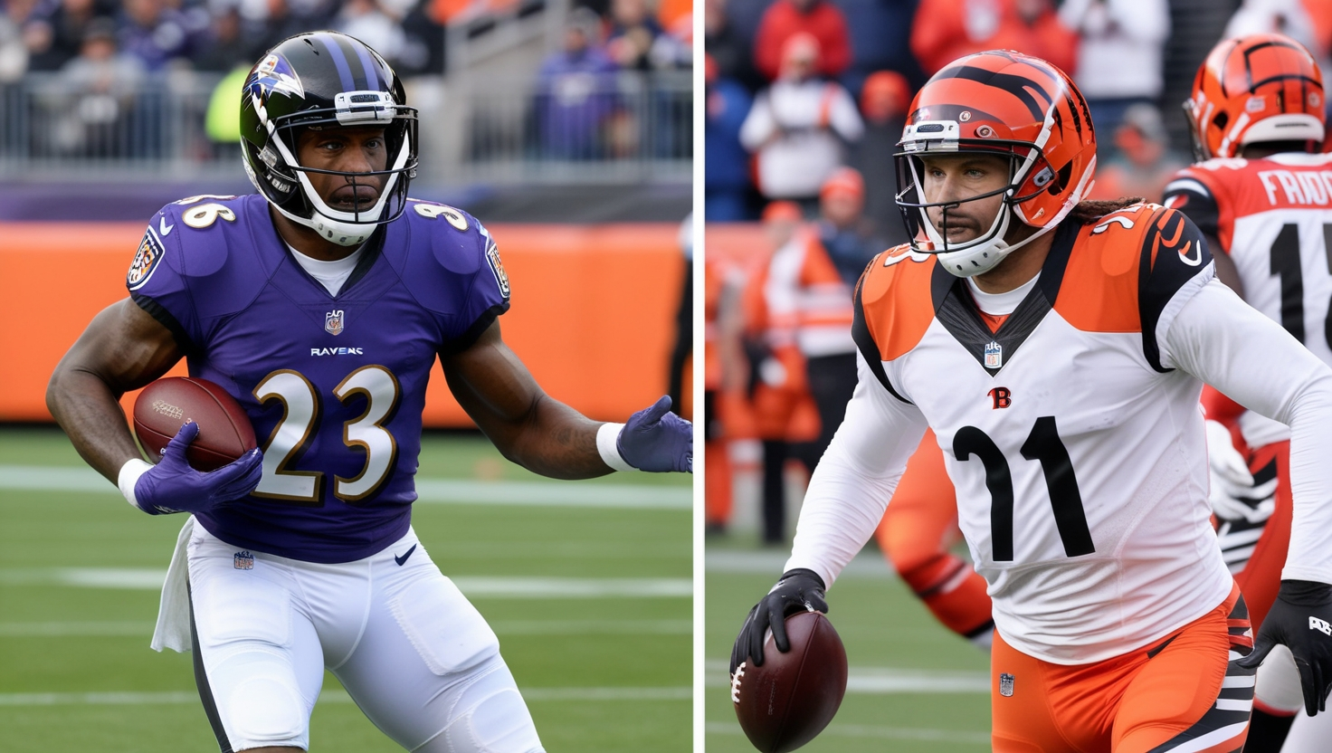 Baltimore Ravens vs Bengals Match Player Stats