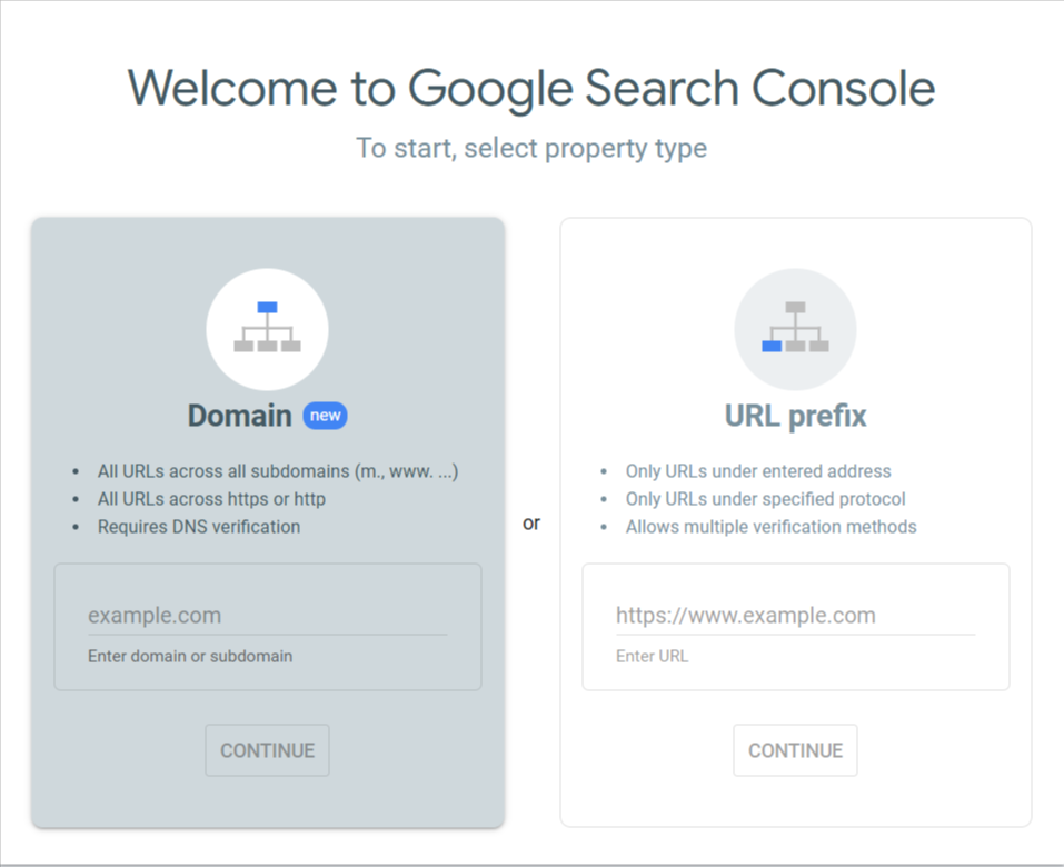 setup Google Search Console