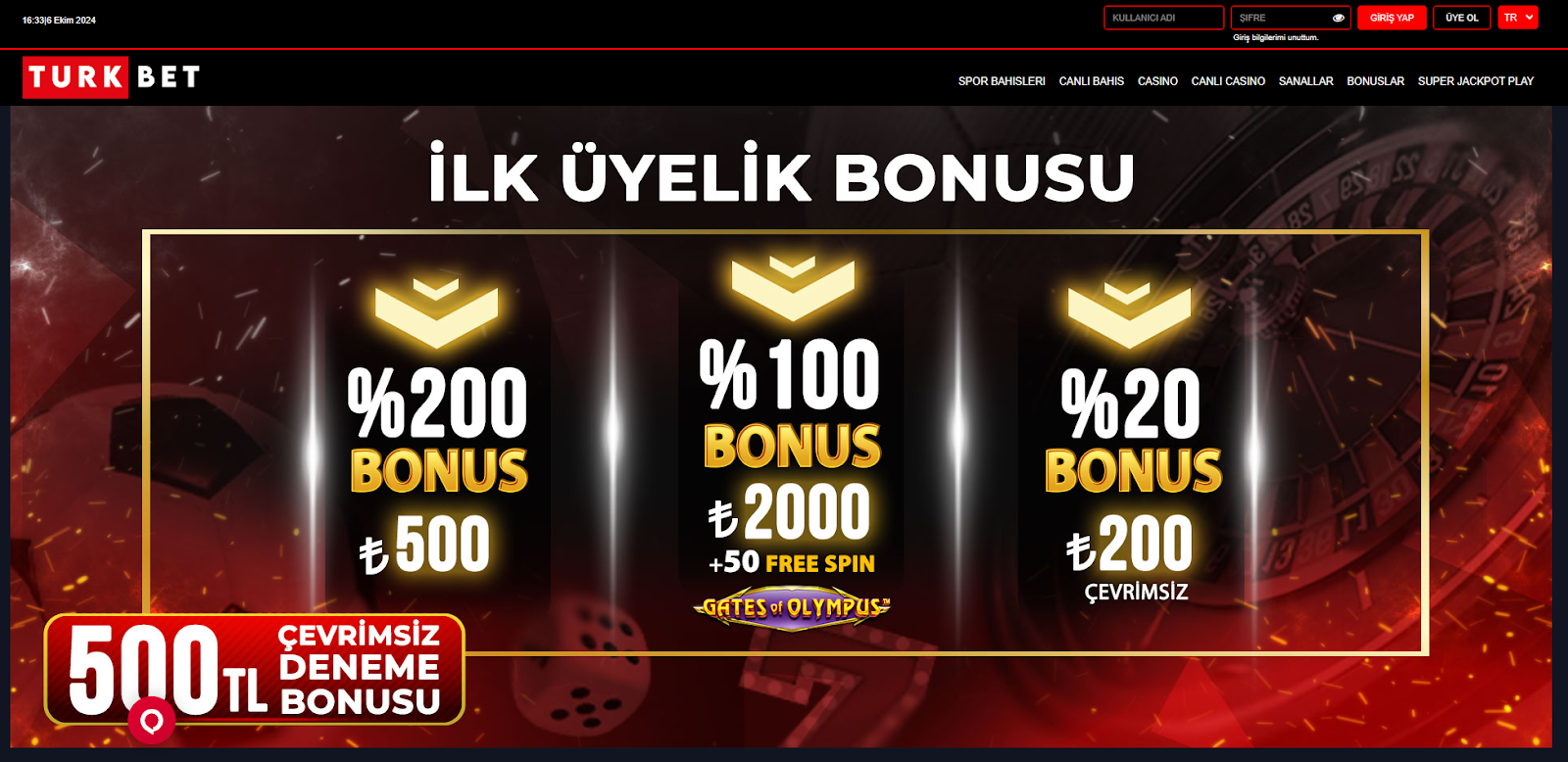 Turkbet Casino