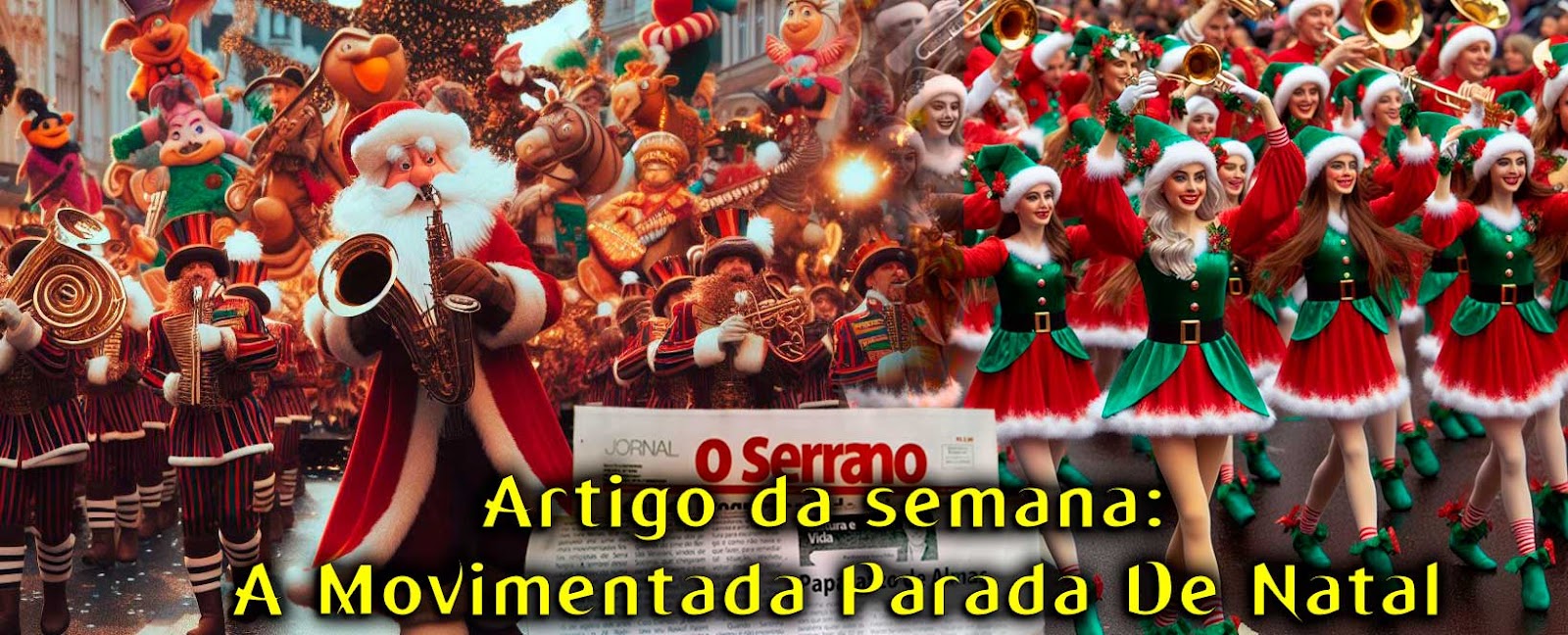 A Movimentada Parada De Natal