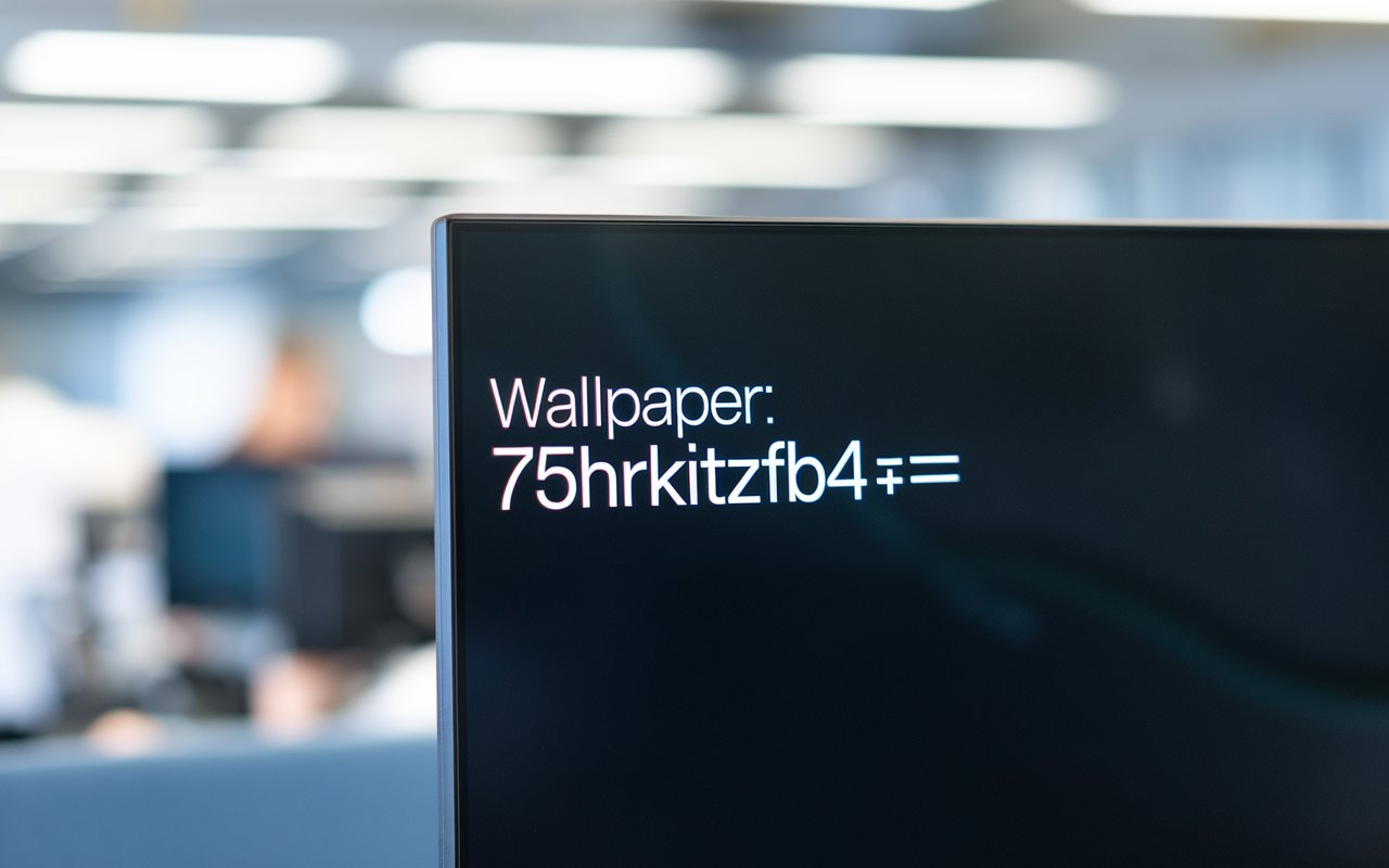 Wallpaper:75hrkitzfb4= Black Screen