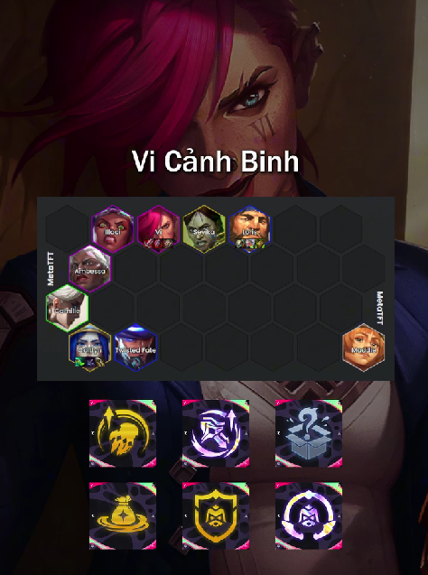 Đấu Trường Chân Lý Mùa 13: Cách Chơi Đội Hình Cảnh Binh: Caitlyn Gánh Team Lên Top Cao