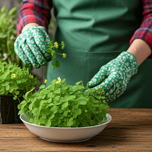 Propagation Methods for Wood-sorrel Flowers