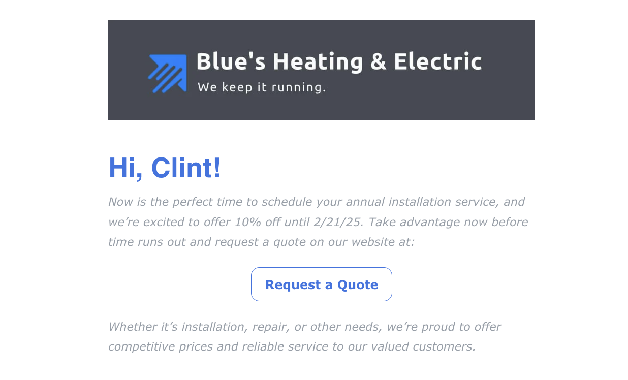 email marketing for hvac companies 