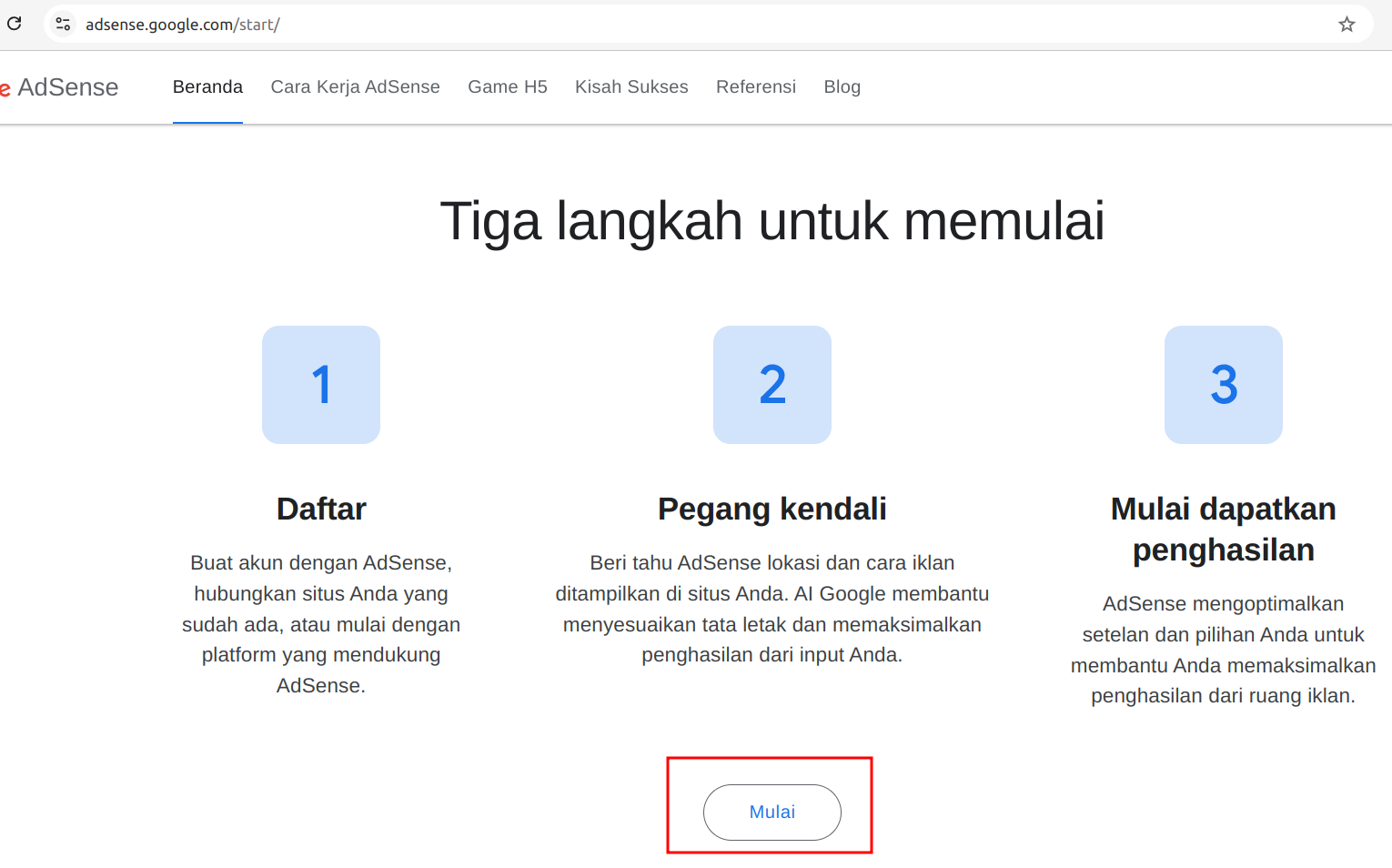 Cara Mendaftarkan WordPress ke Google AdSense