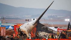 This contain an image of Jeju Air Crash