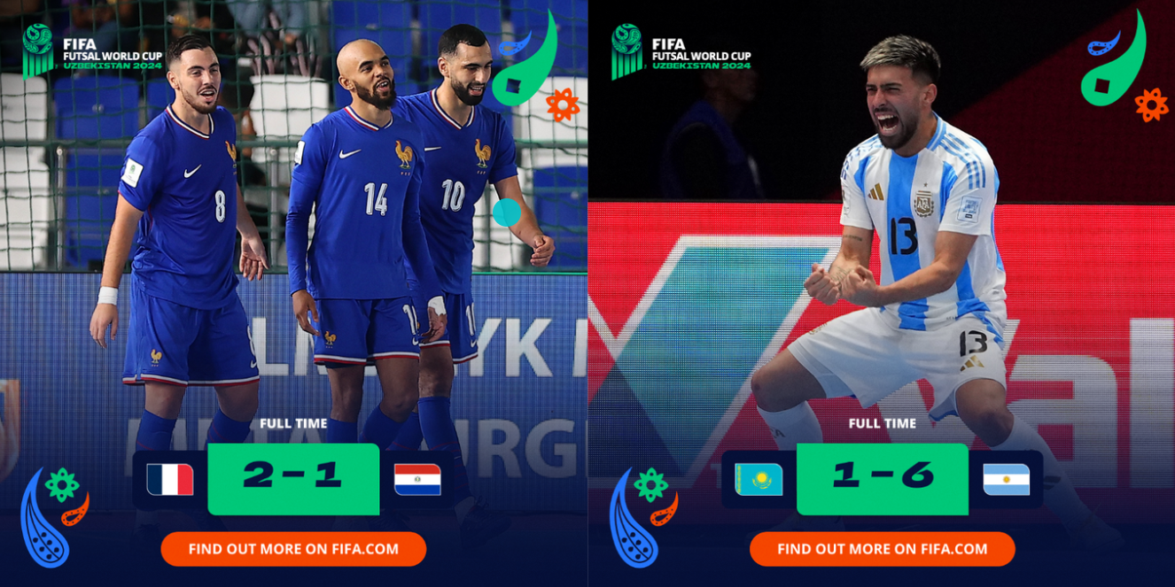 Kết quả Tứ kết Futsal World Cup 2024: Mưa bàn thắng nhưng không còn bất ngờ - Ảnh 2.