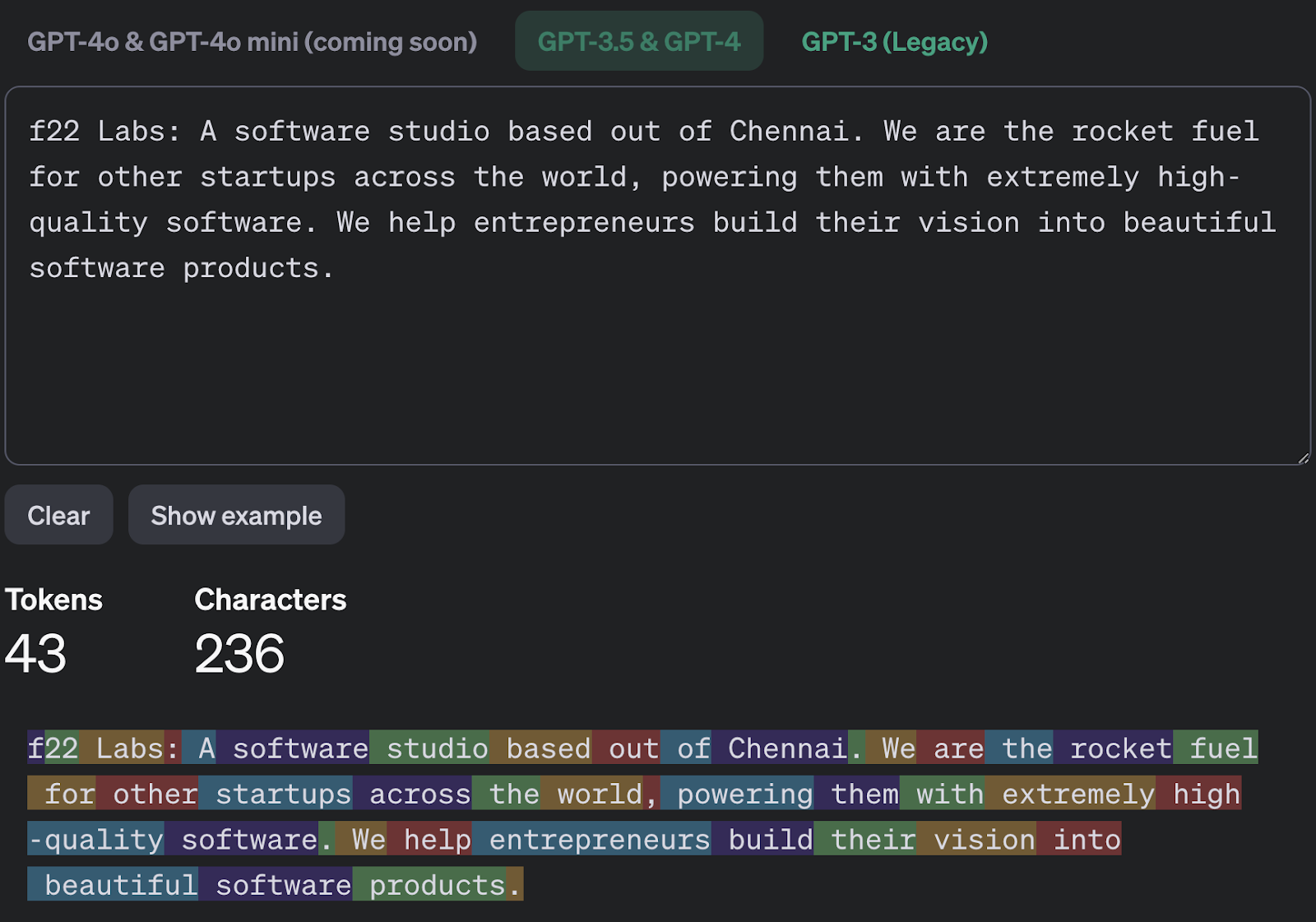 Analyze the tokens and token IDs using ChatGPT