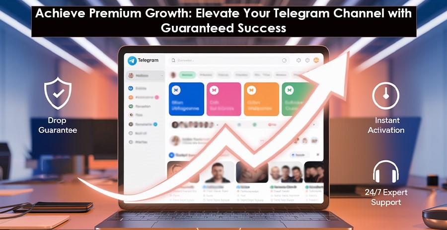 Elevate your Telegram channel to new heights with guaranteed success.