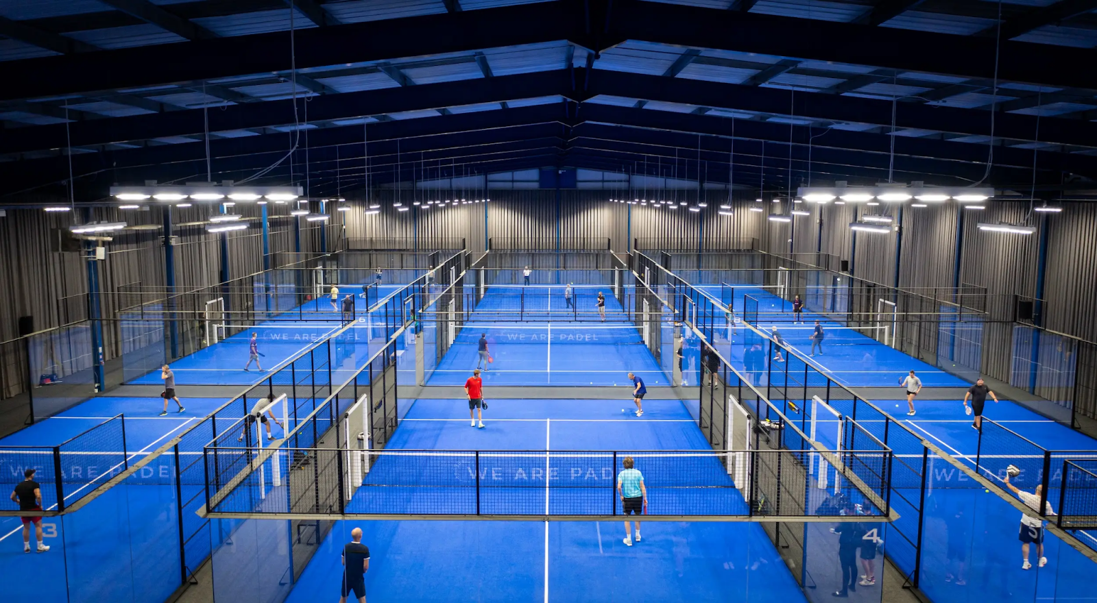 Dimensi dan Tata Letak Lapangan - Padel