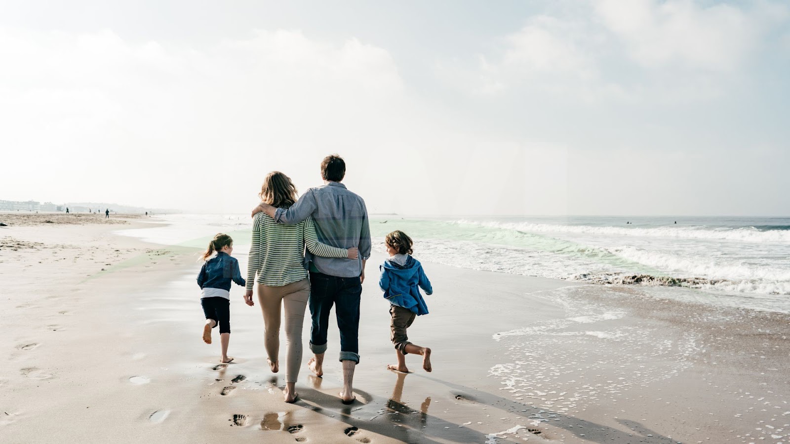 Winter Beach Family Photos images 3