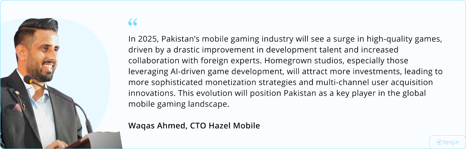 The State of Mobile Gaming in Pakistan in 2025 - Prediction from Waqas Ahmed from Hazel Mobile