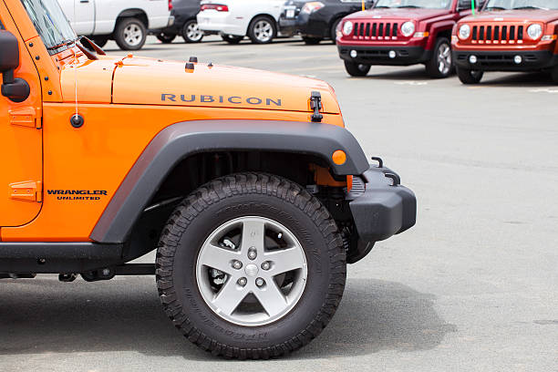 Jeep side view with restored fenders 