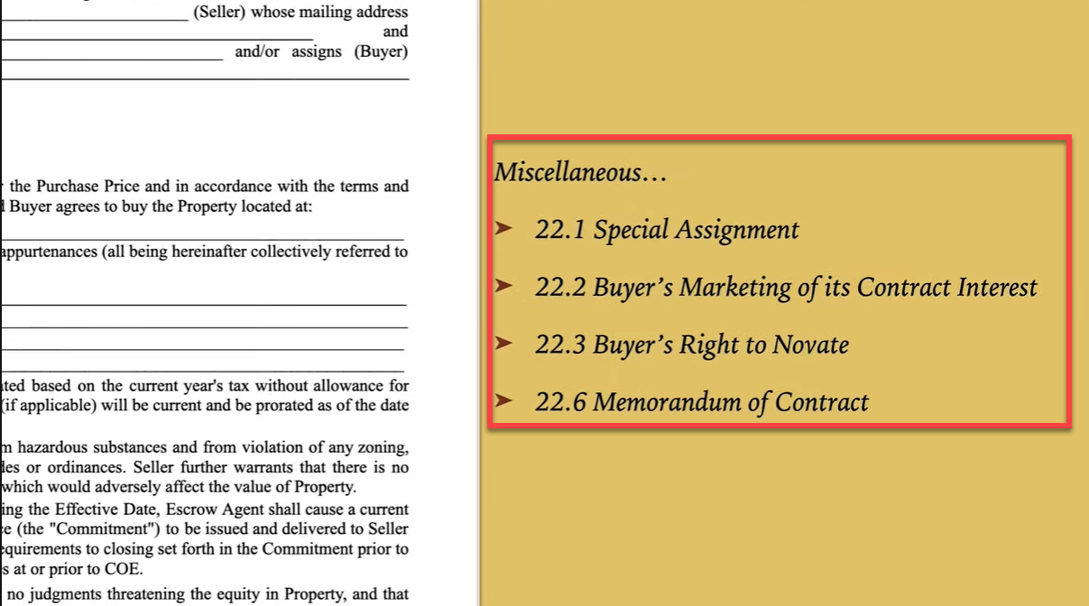 seller financing deal real estate example