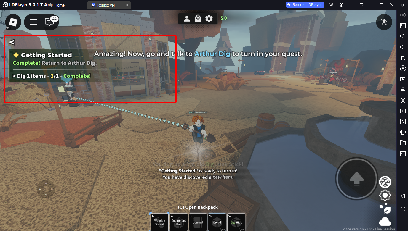 Roblox: Hướng Dẫn Chơi Dig Roblox Cho Người Mới