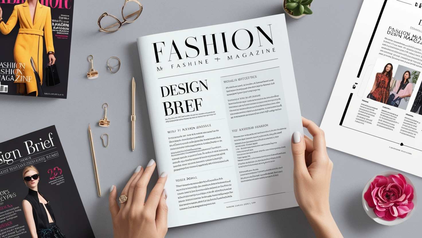 Fashion Magazine Design Brief Example
