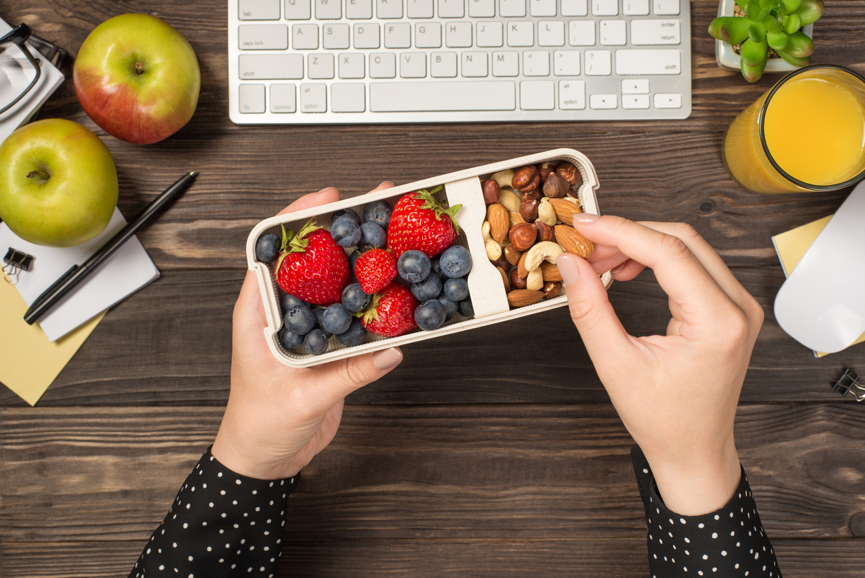 snacks to eat during the work day