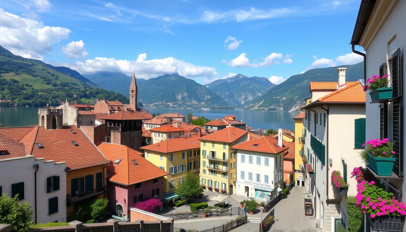 Towns Around Lake Como