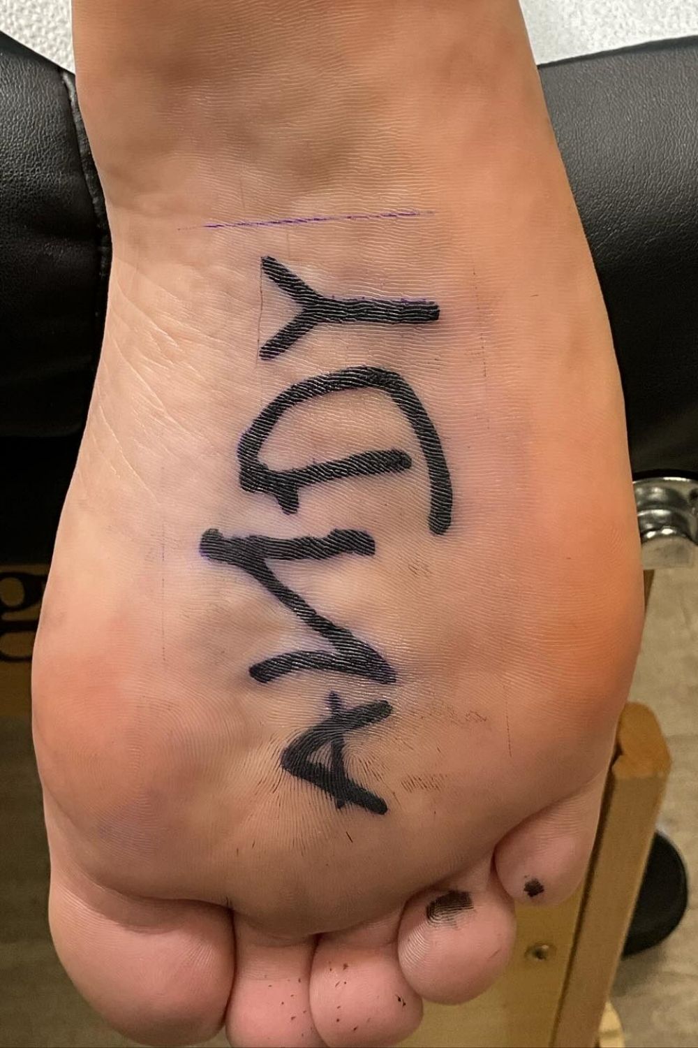 Andy Foot Tattoos