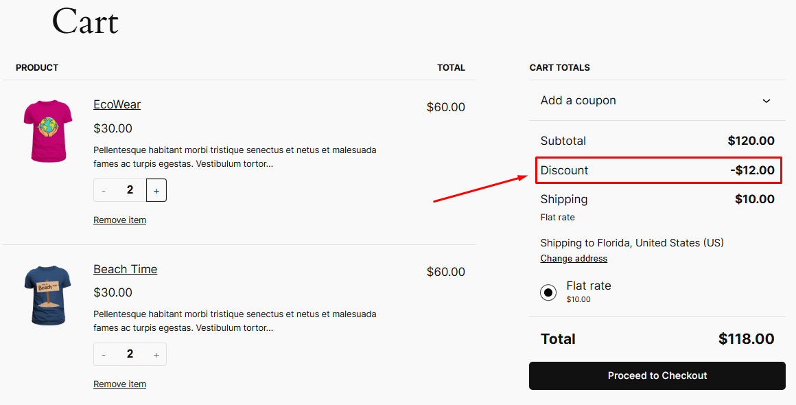 WooCommerce conditional discounts