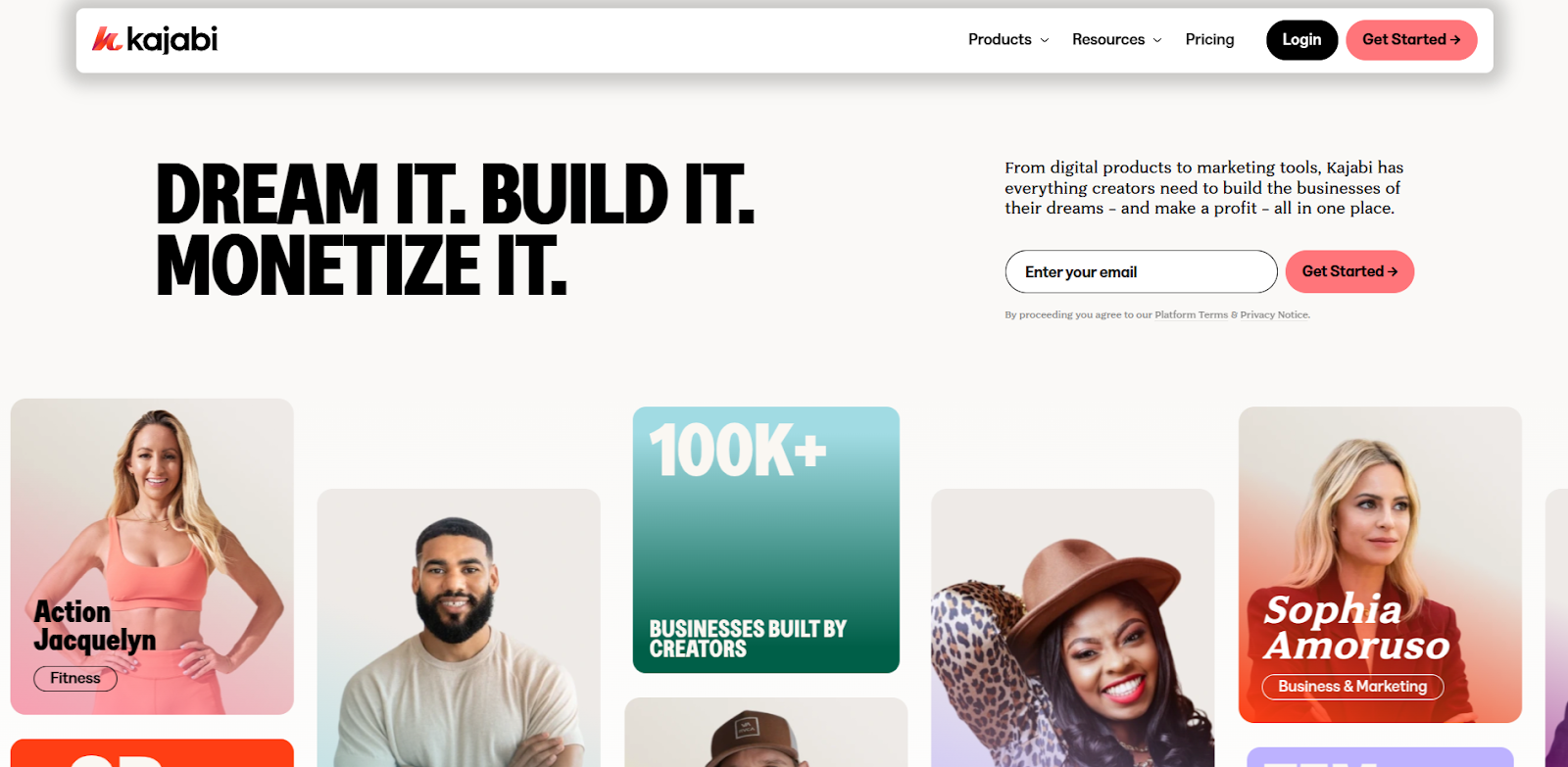 Kajabi website