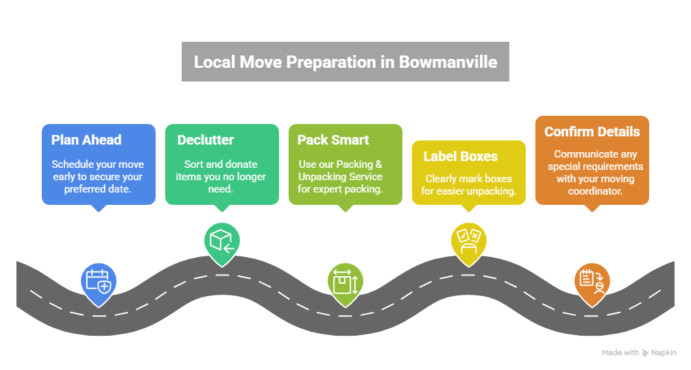 Local Moving in Bowmanville, ON
