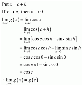 NCERT Solutions class 12 Continuity & Differentiability