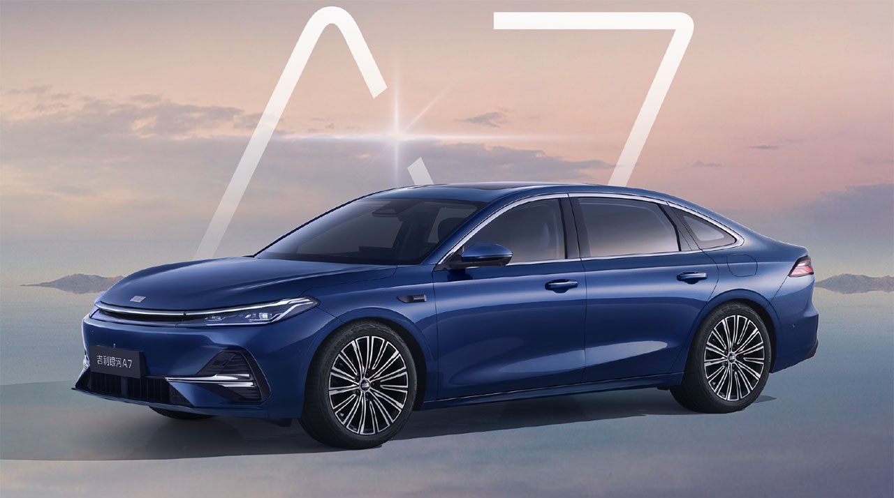 Geely Galaxy A7 is an advanced hybrid sedan offering strong performance, long driving range, sleek design, and advanced smart technologies. 