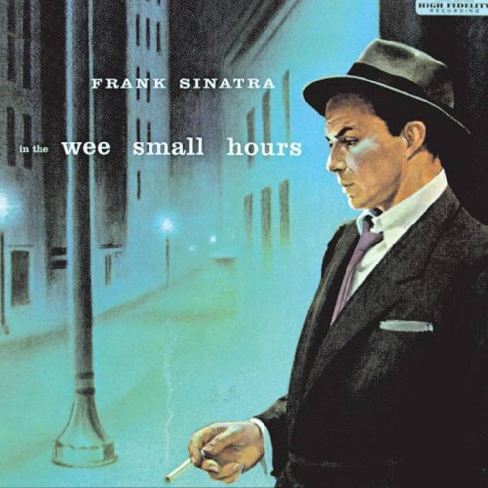 The cover of Frank Sinatra's "In the Wee Small Hours."