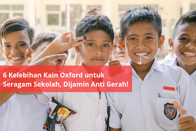 kelebihan kain Oxford untuk seragam sekolah