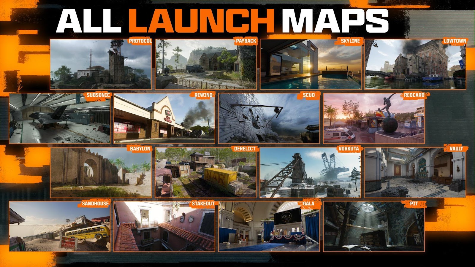 Images for all Multiplayer maps at launch