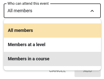 Setting members access