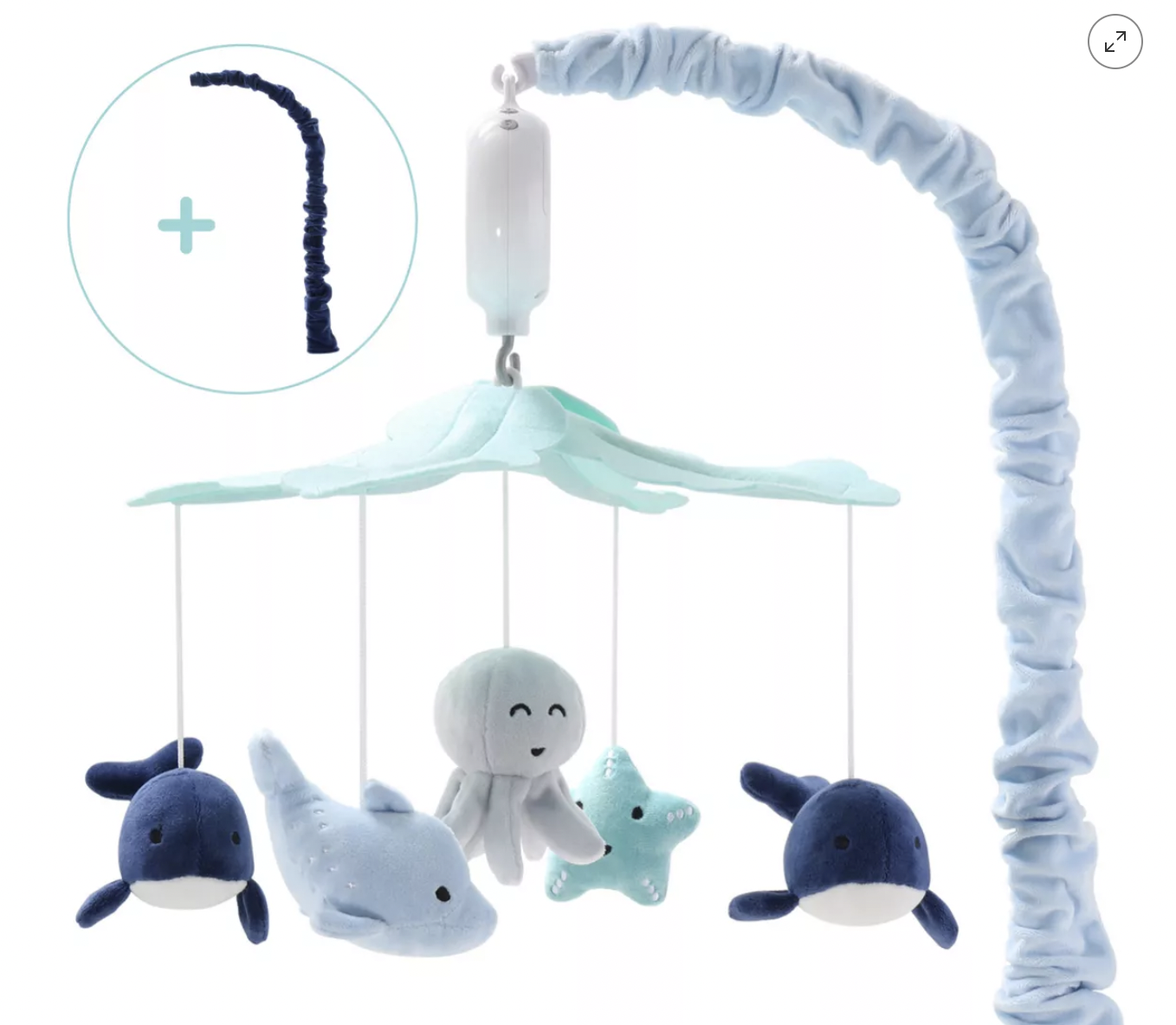 The Peanutshell Baby Musical Crib Mobile - Sealife at Target