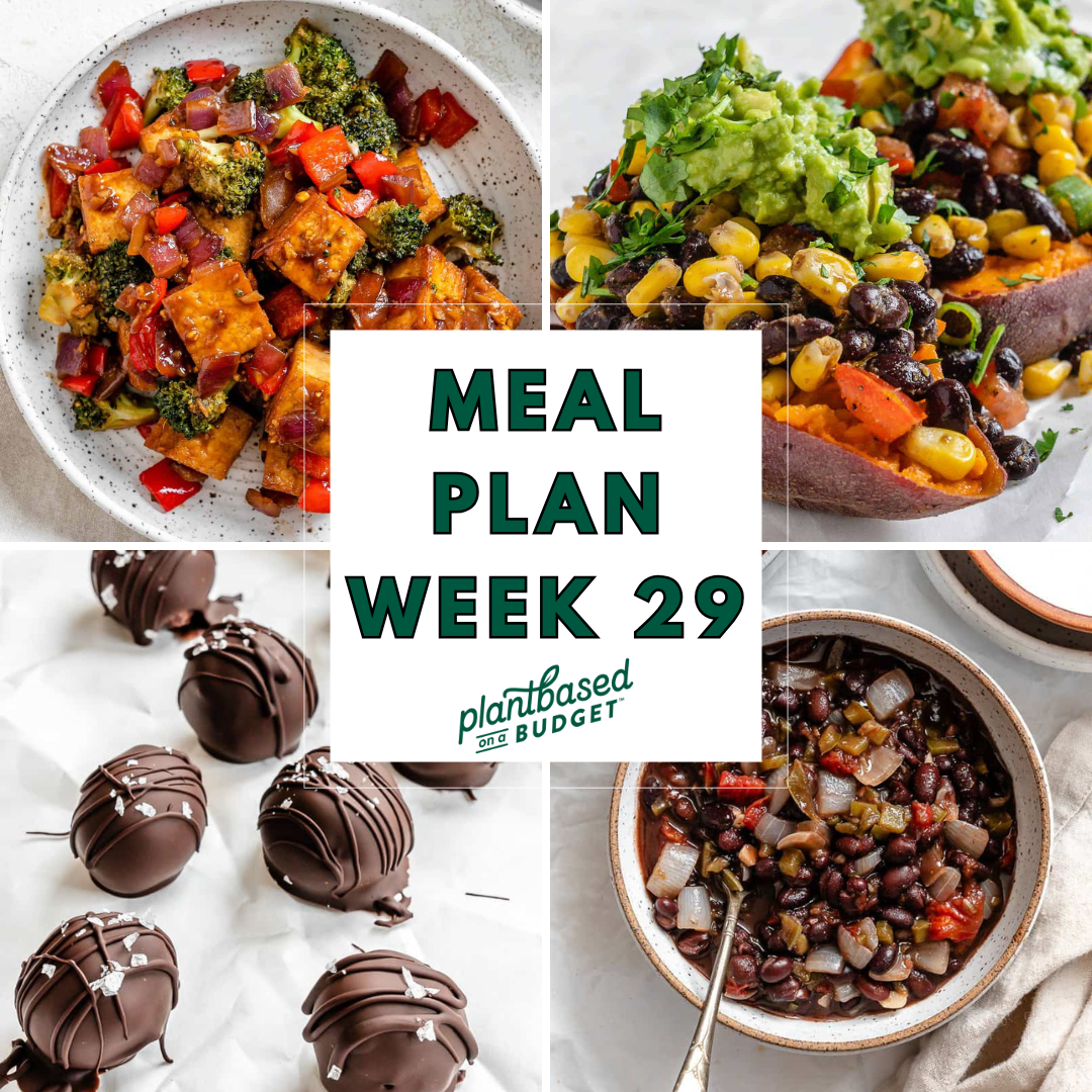 graphic for week 29 meal plan