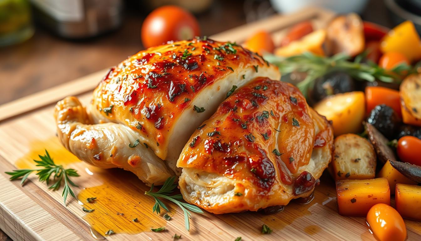 baked split chicken breast