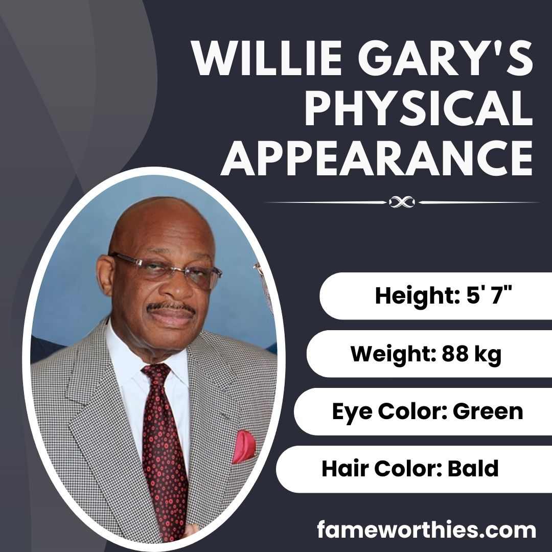 Willie Gary's Physical Appearance
