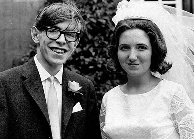 Stephen và Jane Hawking. Ảnh: All That’s Interesting.