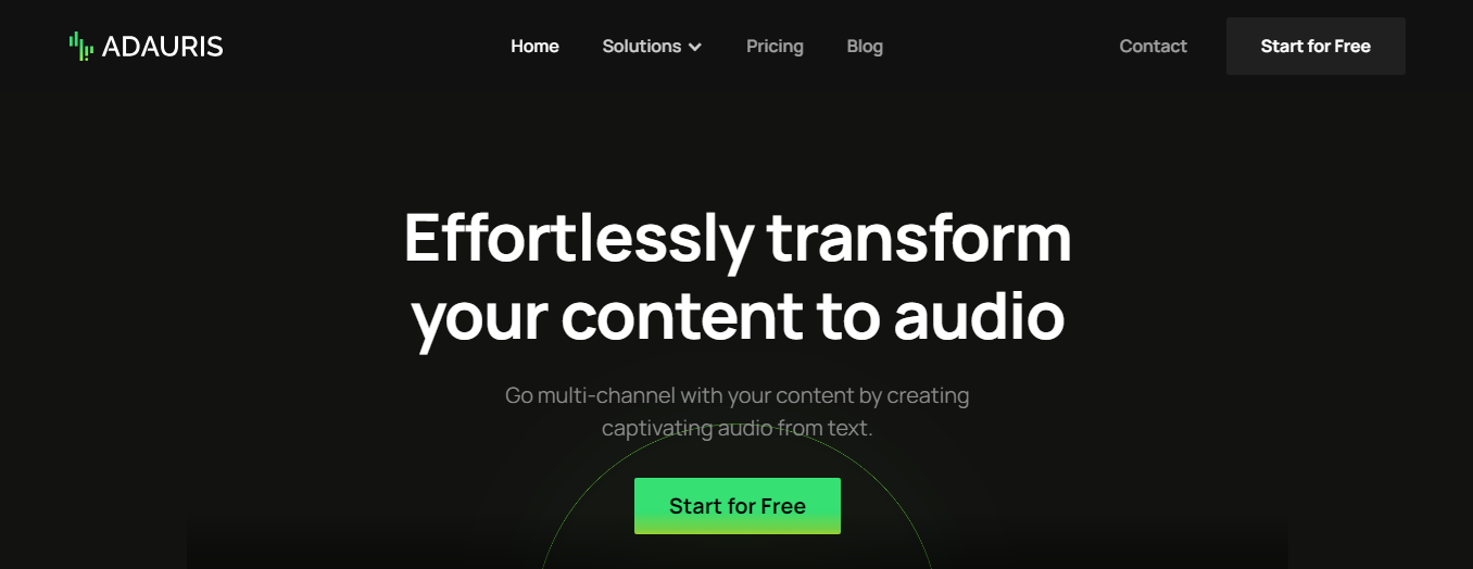 Adauris - Text-to-Speech Software