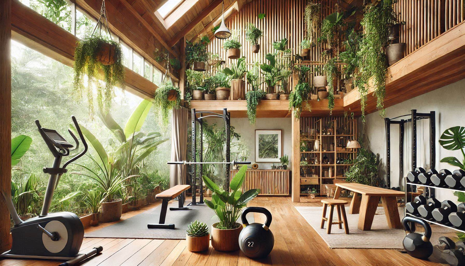 Nature-Inspired Home Gym