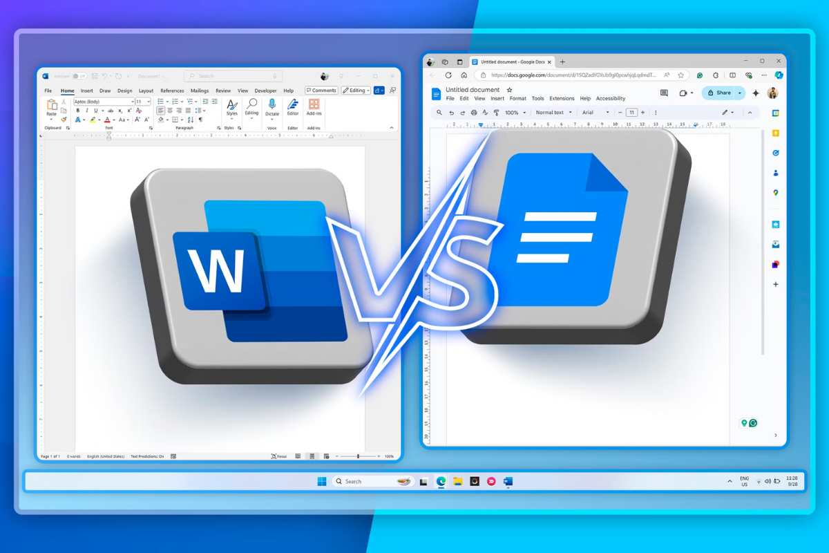 Word vượt trội hơn khi cần xử lý danh mục trong các tài liệu phức tạp