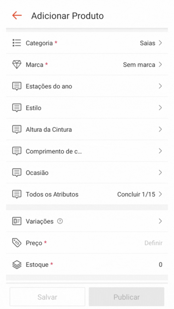 como cadastrar produtos na shopee pelo celular
