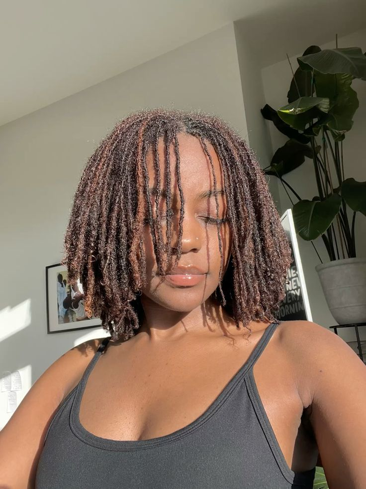 a lady rocking beautiful locs